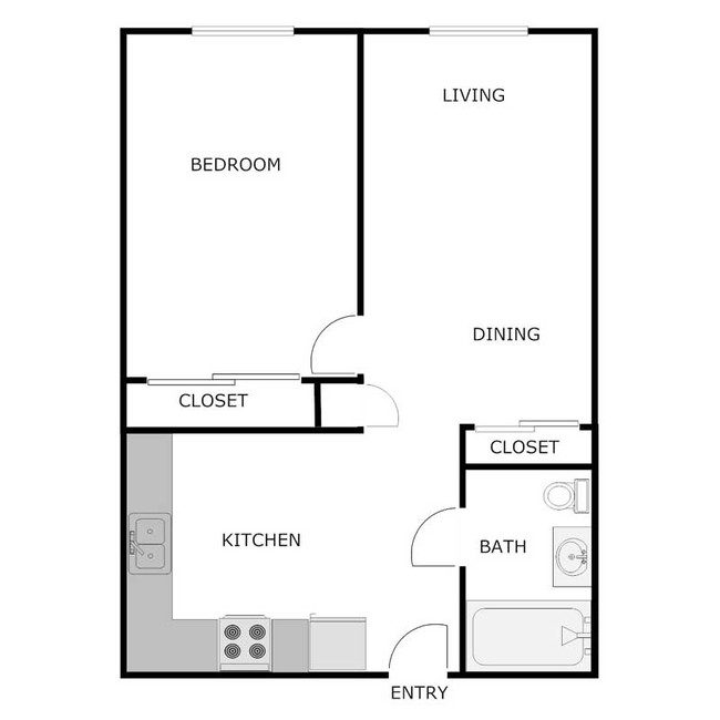 Grand Avenue Apartments in Beloit, WI - Building Photo - Floor Plan