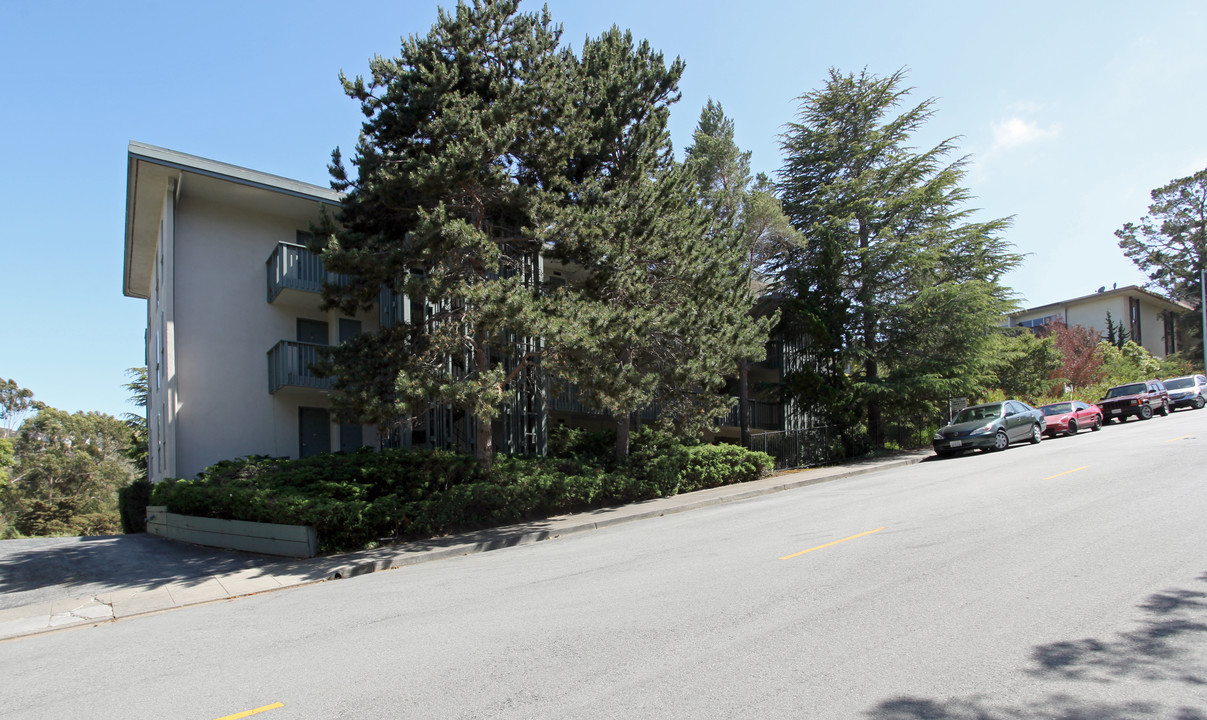 Hutton Terrace Apartments in Belmont, CA - Building Photo