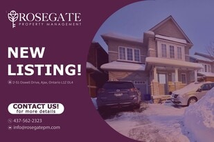 51 Oswell Drive in Ajax, ON - Building Photo