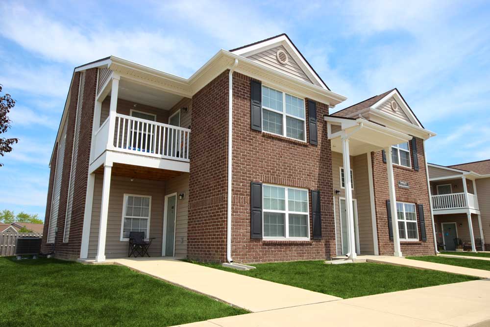 Cottages at Sheek Road Apartments in Greenwood, IN - Foto de edificio