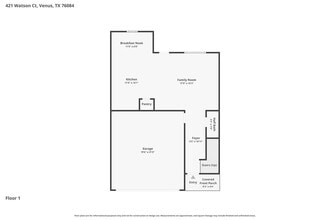 421 Watson Ct in Venus, TX - Foto de edificio - Building Photo