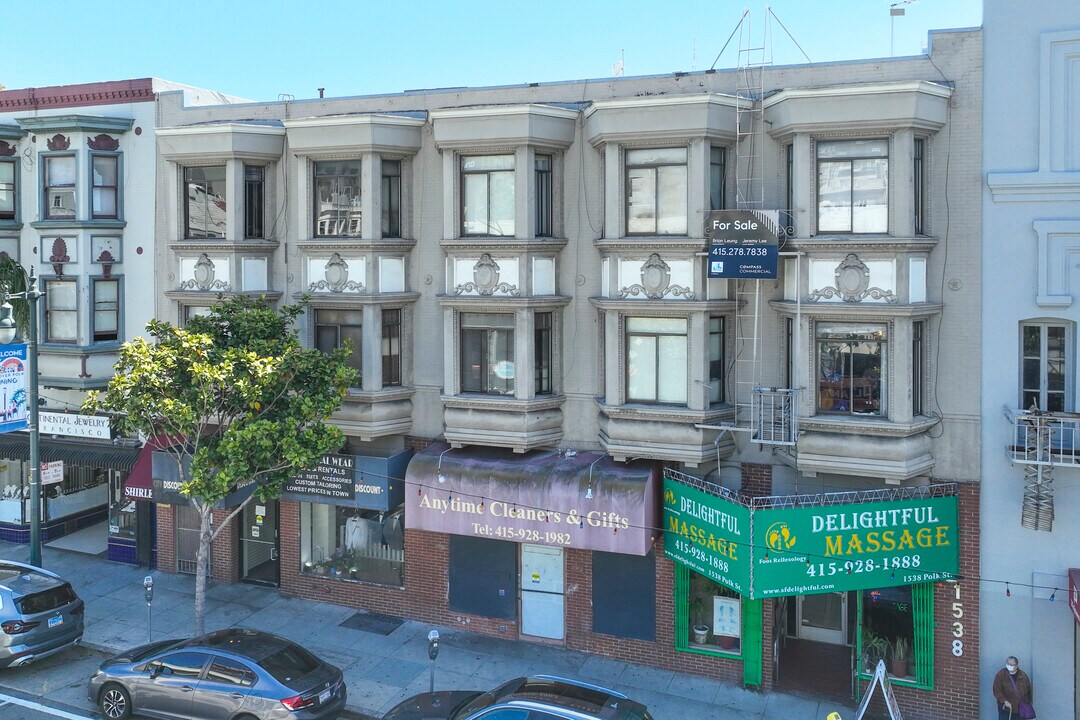 1538 Polk St in San Francisco, CA - Building Photo