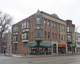 1022-1024 W Belmont Ave in Chicago, IL - Building Photo