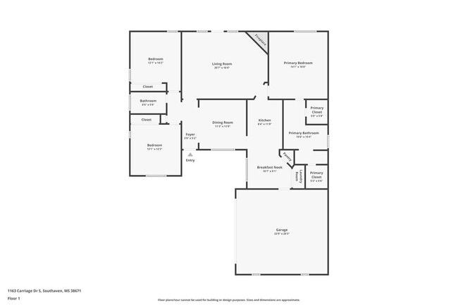 1163 Carriage Dr S in Southaven, MS - Building Photo - Building Photo