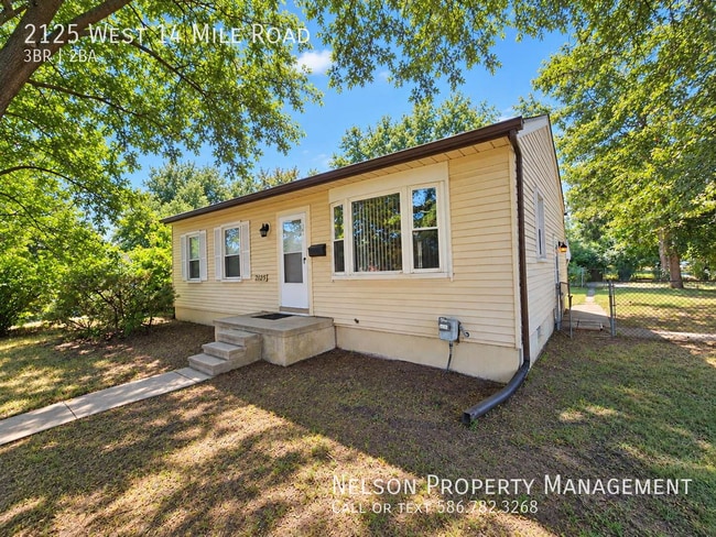 property at 2125 W 14 Mile Rd