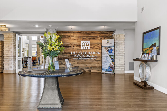 The Orchards at Arlington Highlands 55+ Active Adult Apartments in Arlington, TX - Building Photo - Lobby