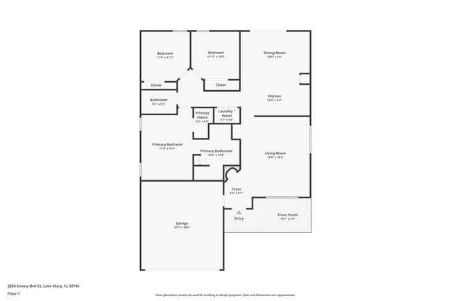 2856 Snowy Owl Ct in Lake Mary, FL - Foto de edificio - Building Photo