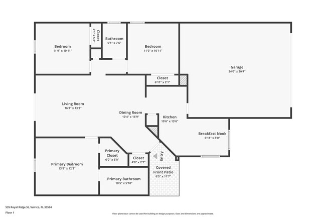 535 Royal Ridge St, Unit 10 T in Valrico, FL - Building Photo - Building Photo
