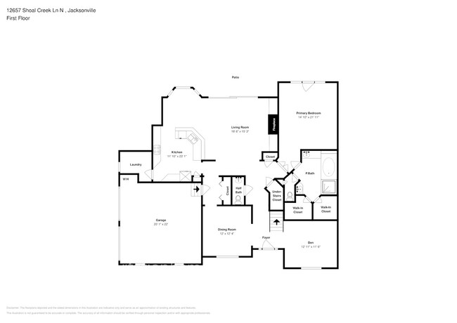 12657 Shoal Creek Ln N in Jacksonville, FL - Building Photo - Building Photo