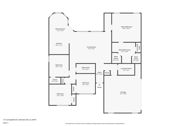 111 Carleighfalls Dr in Meridianville, AL - Foto de edificio - Building Photo