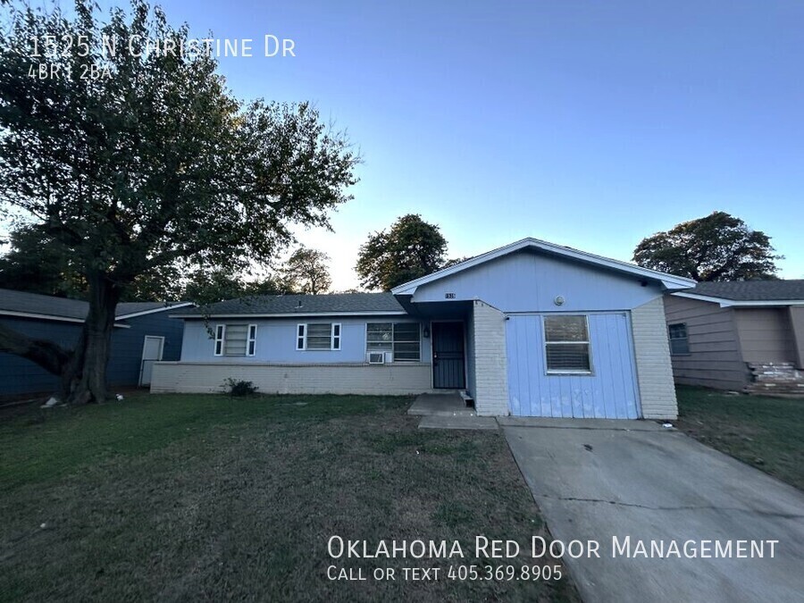 1525 N Christine Dr in Midwest City, OK - Building Photo