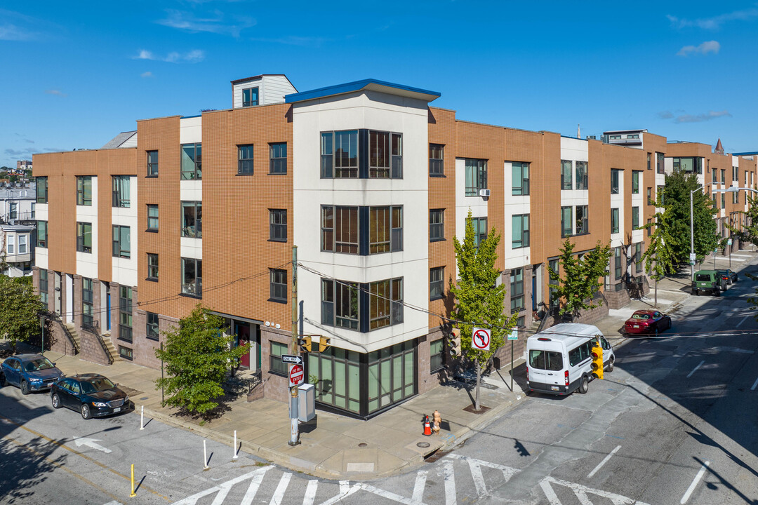 Station North Townhomes in Baltimore, MD - Building Photo