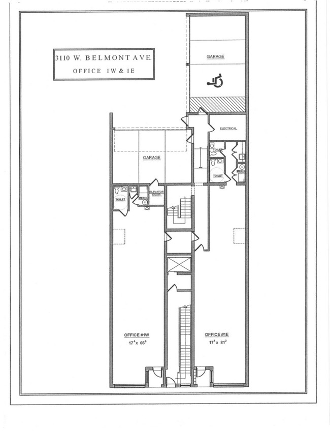 3110 W Belmont Ave in Chicago, IL - Building Photo - Floor Plan