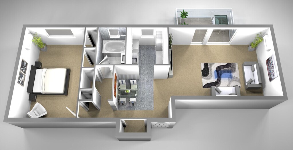 Hawthorne Living Apartments in Central Islip, NY