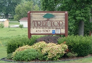 Tree Top Apartments in Edmonton, KY - Foto de edificio