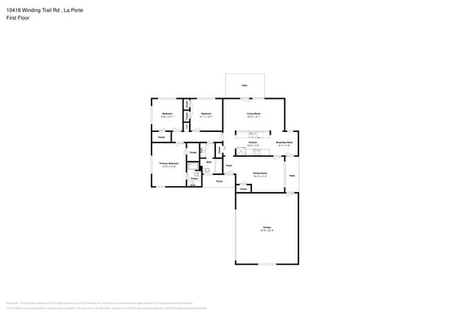 10418 Winding Trail Rd in La Porte, TX - Building Photo - Building Photo