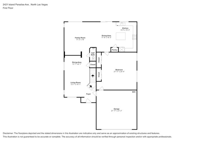 2421 Island Paradise Ave in North Las Vegas, NV - Building Photo - Building Photo