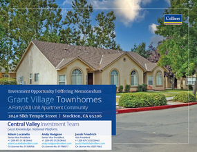 Grant Village Townhomes in Stockton, CA - Building Photo - Building Photo