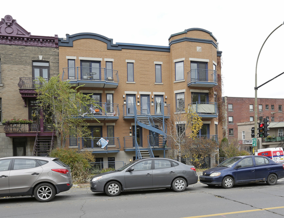 1153-1159 Rachel E in Montréal, QC - Building Photo