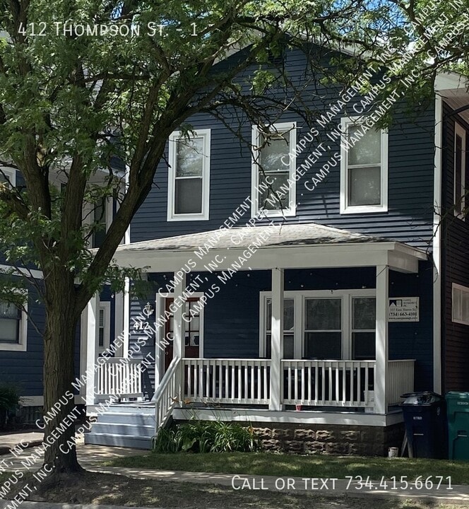 412 Thompson St in Ann Arbor, MI - Building Photo