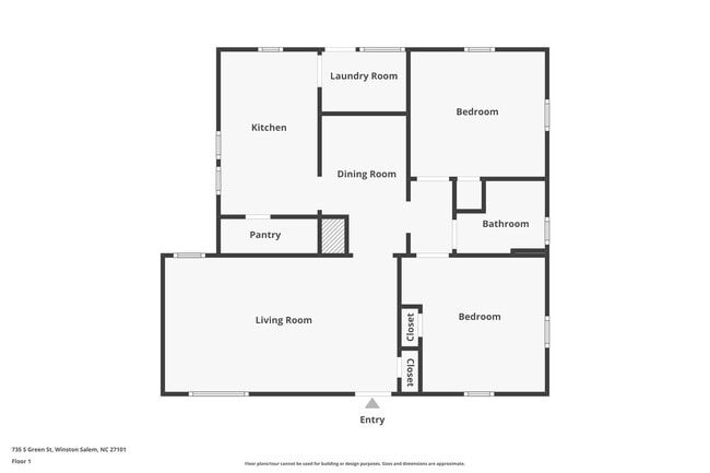 735 S Green St in Winston-Salem, NC - Foto de edificio - Building Photo