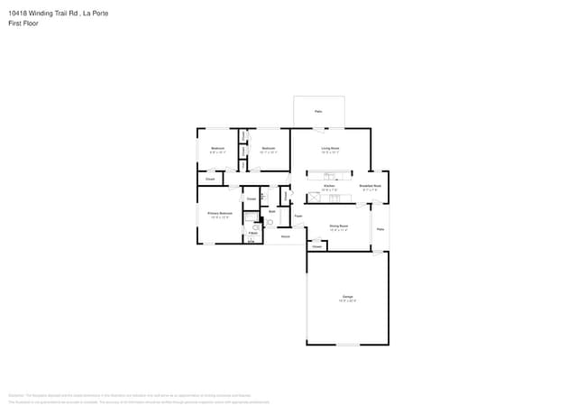 10418 Winding Trail Rd in La Porte, TX - Foto de edificio - Building Photo
