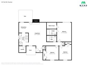 416 York Rd in Troutman, NC - Building Photo - Building Photo