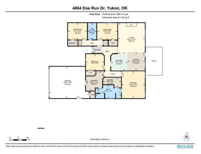 4804 Doe Run Dr in Yukon, OK - Foto de edificio - Building Photo