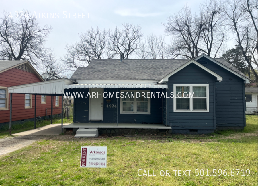 4924 Atkins St in North Little Rock, AR - Building Photo