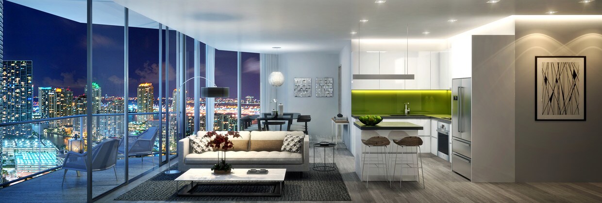 1101 Brickell Ave in Miami, FL - Building Photo