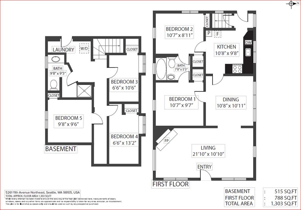 5261 11th Ave NE in Seattle, WA - Building Photo