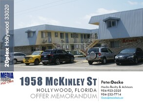 1958 McKinley St in Hollywood, FL - Foto de edificio - Building Photo