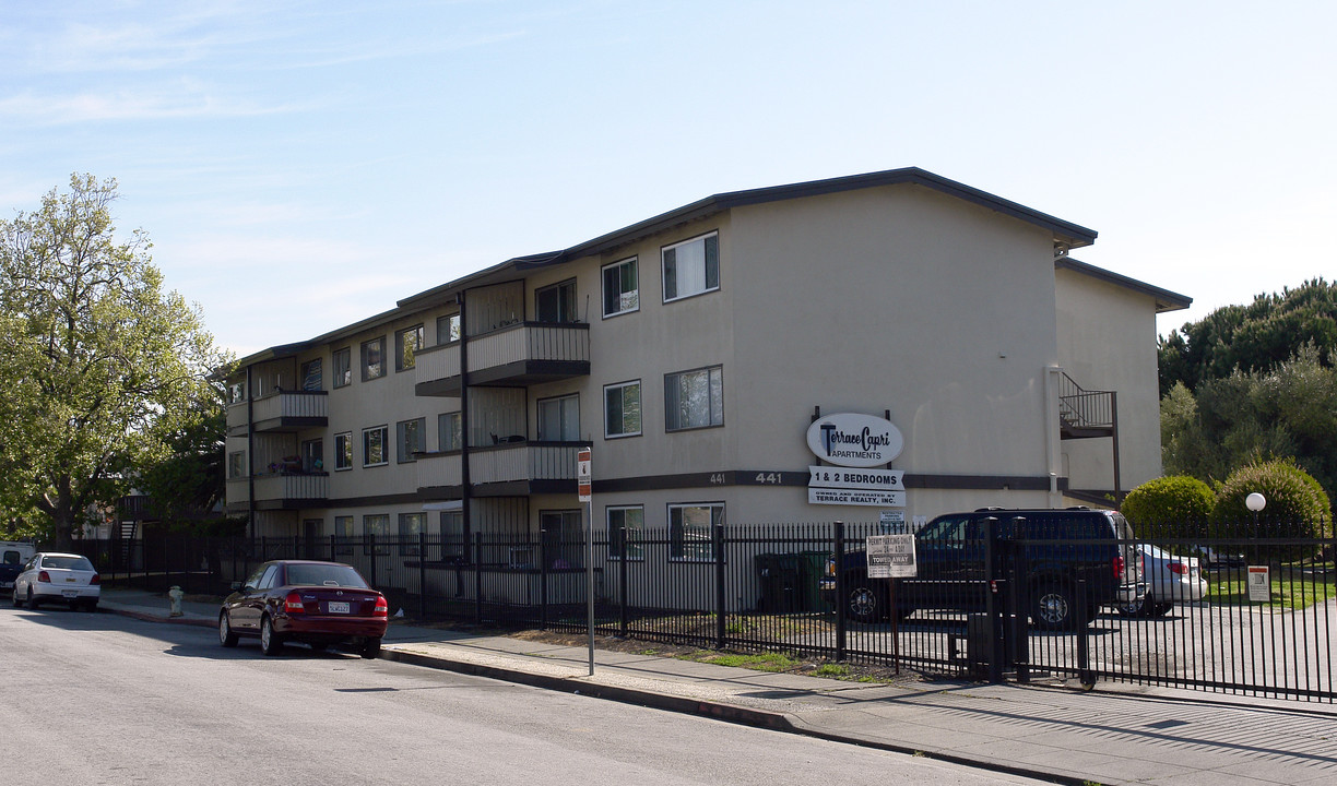 Terrace Capri Apartments in Redwood City, CA - Building Photo