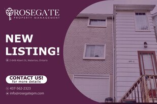 649 Albert St in Waterloo, ON - Building Photo