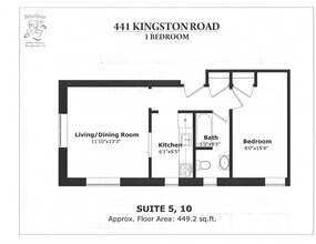 441 Kingston Road in Toronto, ON - Building Photo - Floor Plan