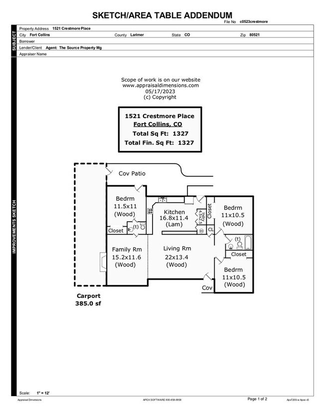 1521 Crestmore Pl in Fort Collins, CO - Building Photo - Building Photo