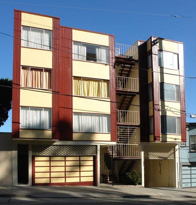 524 Anza St in San Francisco, CA - Foto de edificio