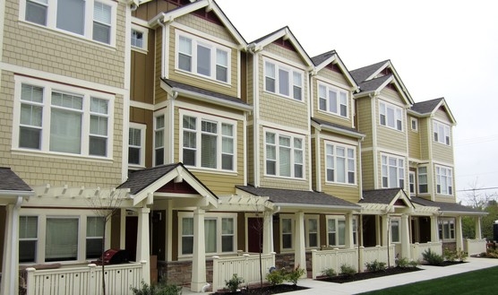 Red Leaf Townhomes in Olympia, WA - Foto de edificio