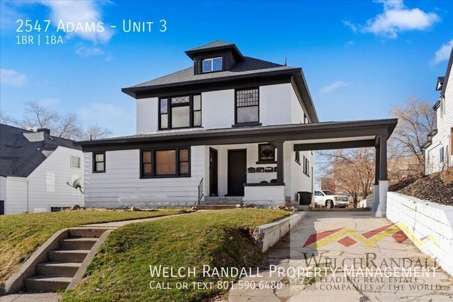 2547 Adams Ave-Unit -Unit 3 in Ogden, UT - Building Photo - Building Photo