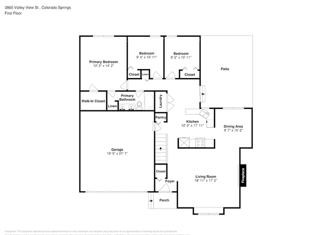3865 Valley View St in Colorado Springs, CO - Building Photo - Building Photo