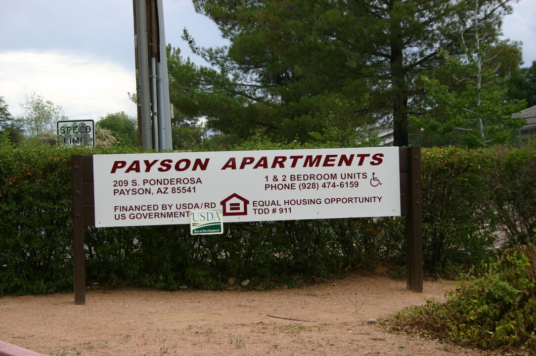 Payson Apartments in Payson, AZ - Foto de edificio