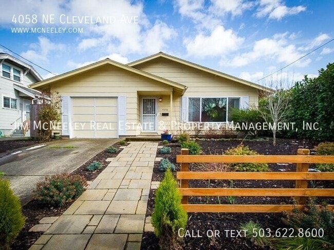 property at 4058 NE Cleveland Ave