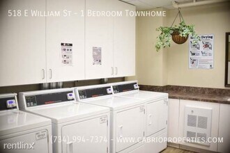 518 E William St-Unit -1 Bedroom Townhome in Ann Arbor, MI - Building Photo - Building Photo