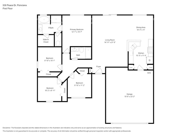 530 Peace Dr in Kissimmee, FL - Foto de edificio - Building Photo