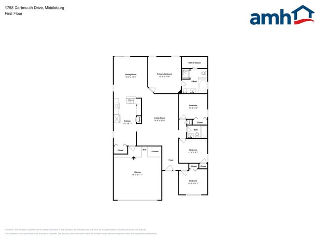 1758 Dartmouth Dr in Middleburg, FL - Foto de edificio - Building Photo