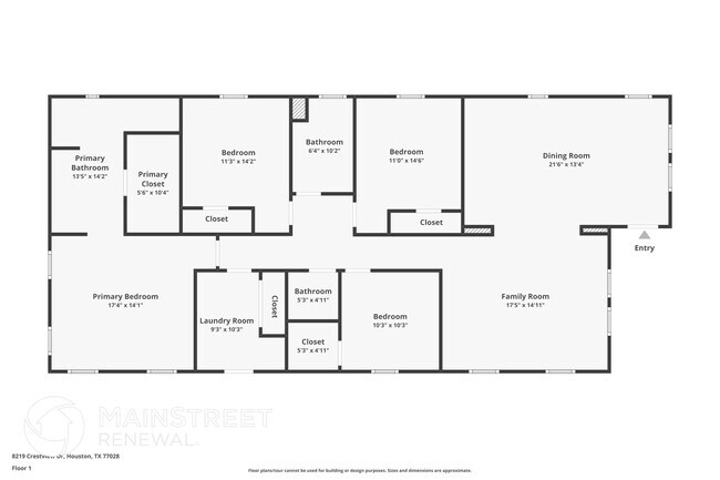 property at 8219 Crestview Dr