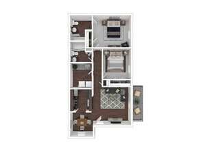 Greens of Northglenn in Northglenn, CO - Foto de edificio - Floor Plan
