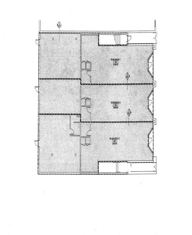 1121-1125 Front St in Conway, AR - Building Photo - Floor Plan