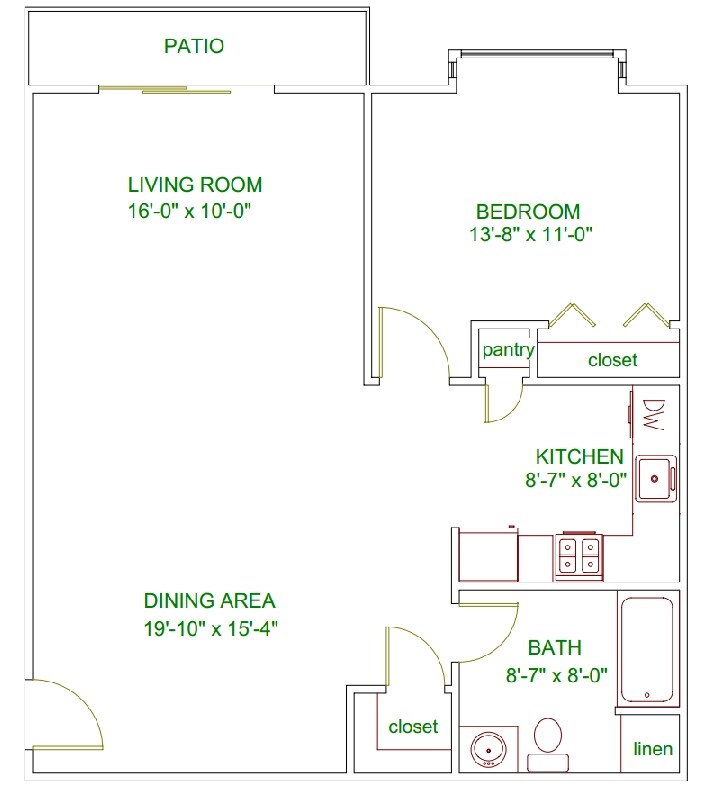 Amber Creek Apartments in Troy, MI
