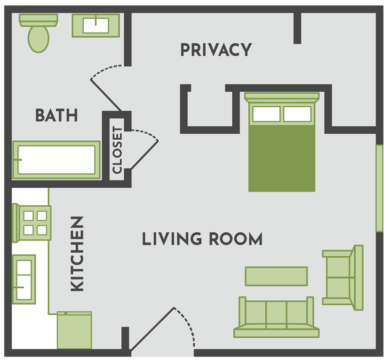 Arcadia Grove Apartments in Kalamazoo, MI | ApartmentHomeLiving.com